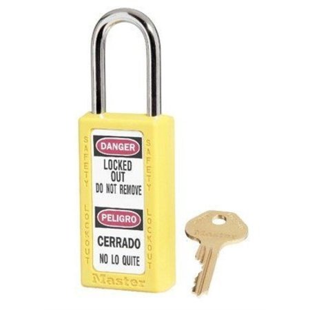 Nmc Yellow 3 Body Safety Lock-Out Padlock MP411Y